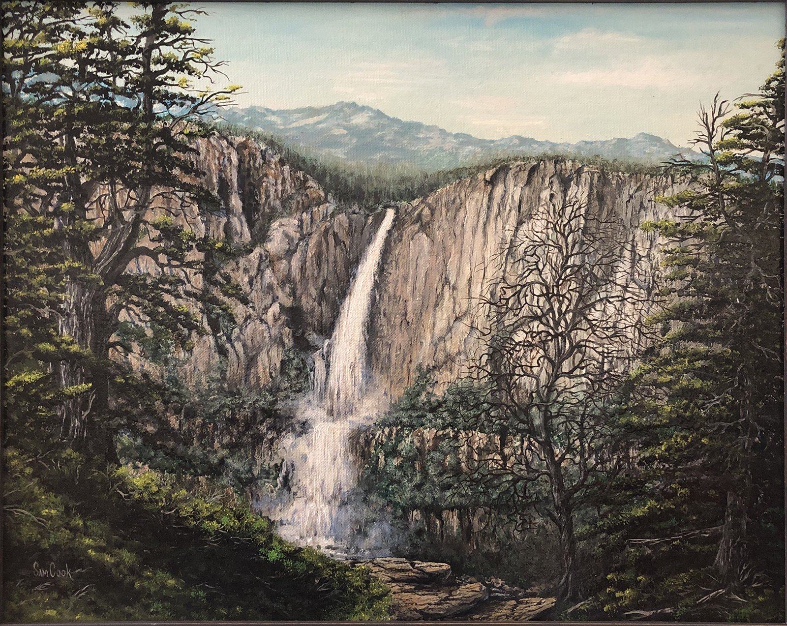 Yosemite Falls from 4 Mile Trail